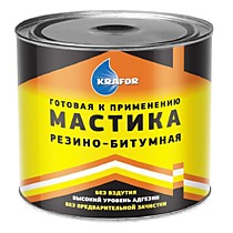 МАСТИКА РЕЗИНО-БИТУМНАЯ 4 кг ГОТОВАЯ К ПРИМЕНЕНИЮ-БИТУМНАЯ