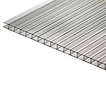 ПОЛИКАРБОНАТ СОТОВЫЙ ПРОЗРАЧНЫЙ 6 мм