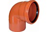 ОТВОД НАРУЖНОЙ КАНАЛИЗАЦИИ 110 мм, 90 ГРАДУСОВ